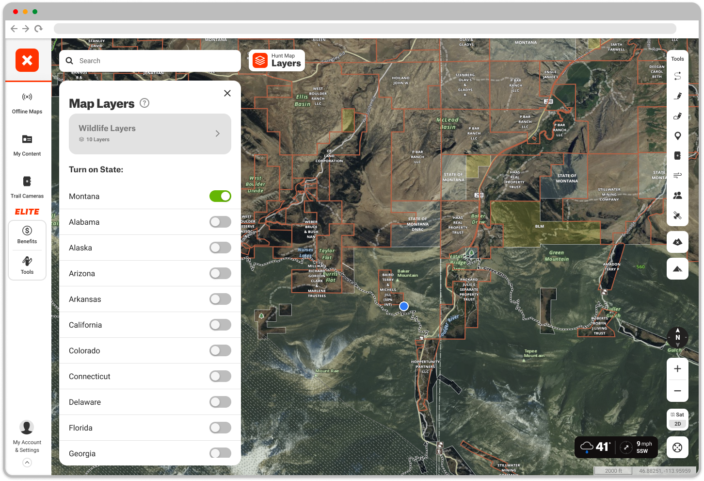 Scroll Down to Change States Web Map Layers Menu Hunt.png
