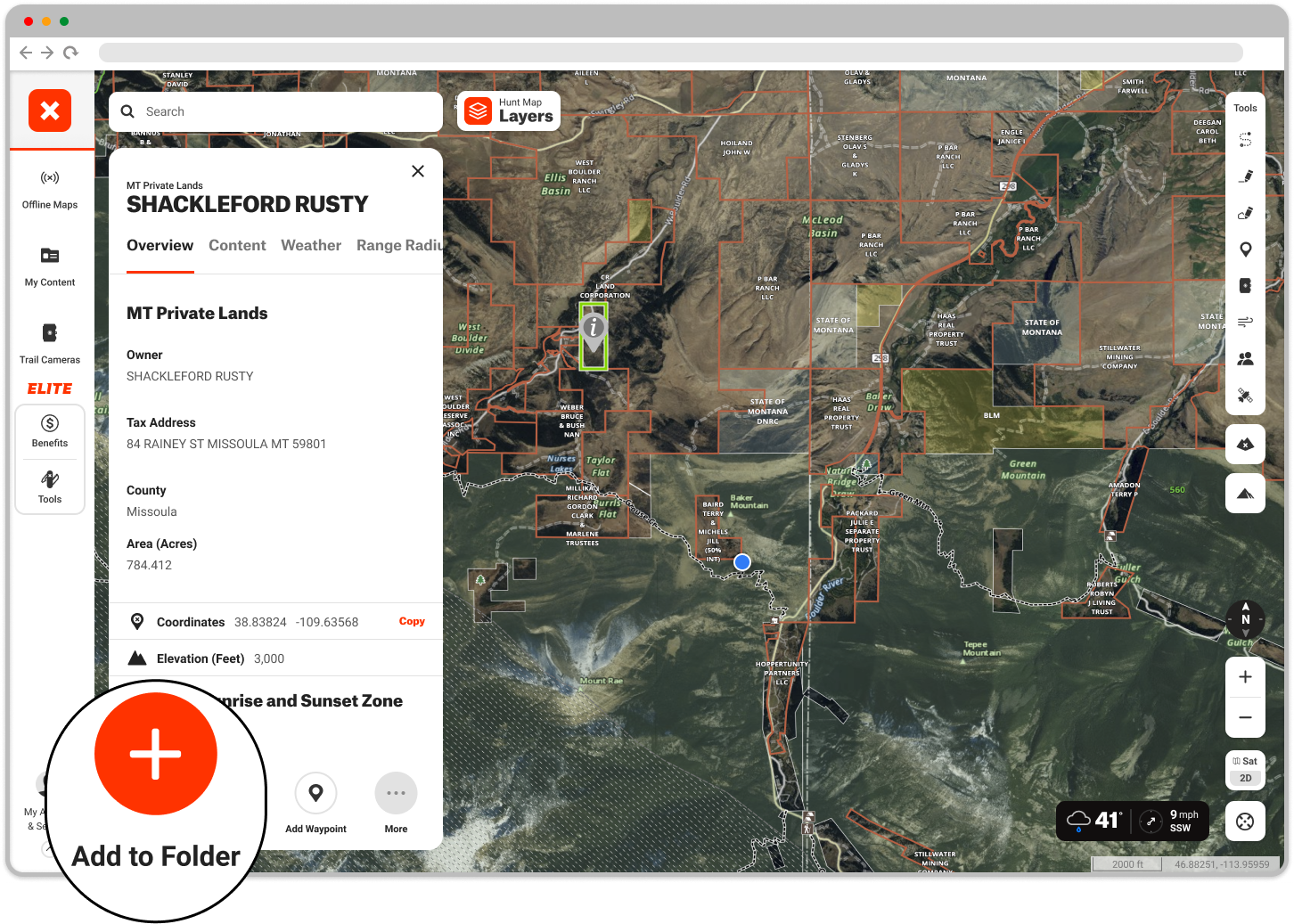 Add to Folder Map Query Web Privite Land Hunt.png