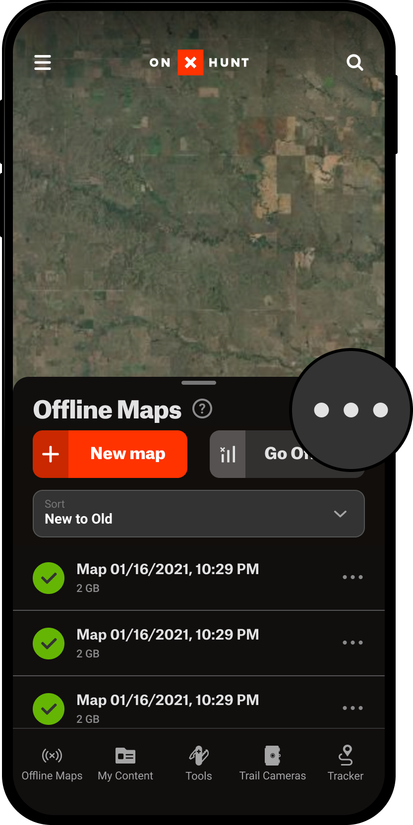 Sync and Update Offline Maps Menu Hunt.png