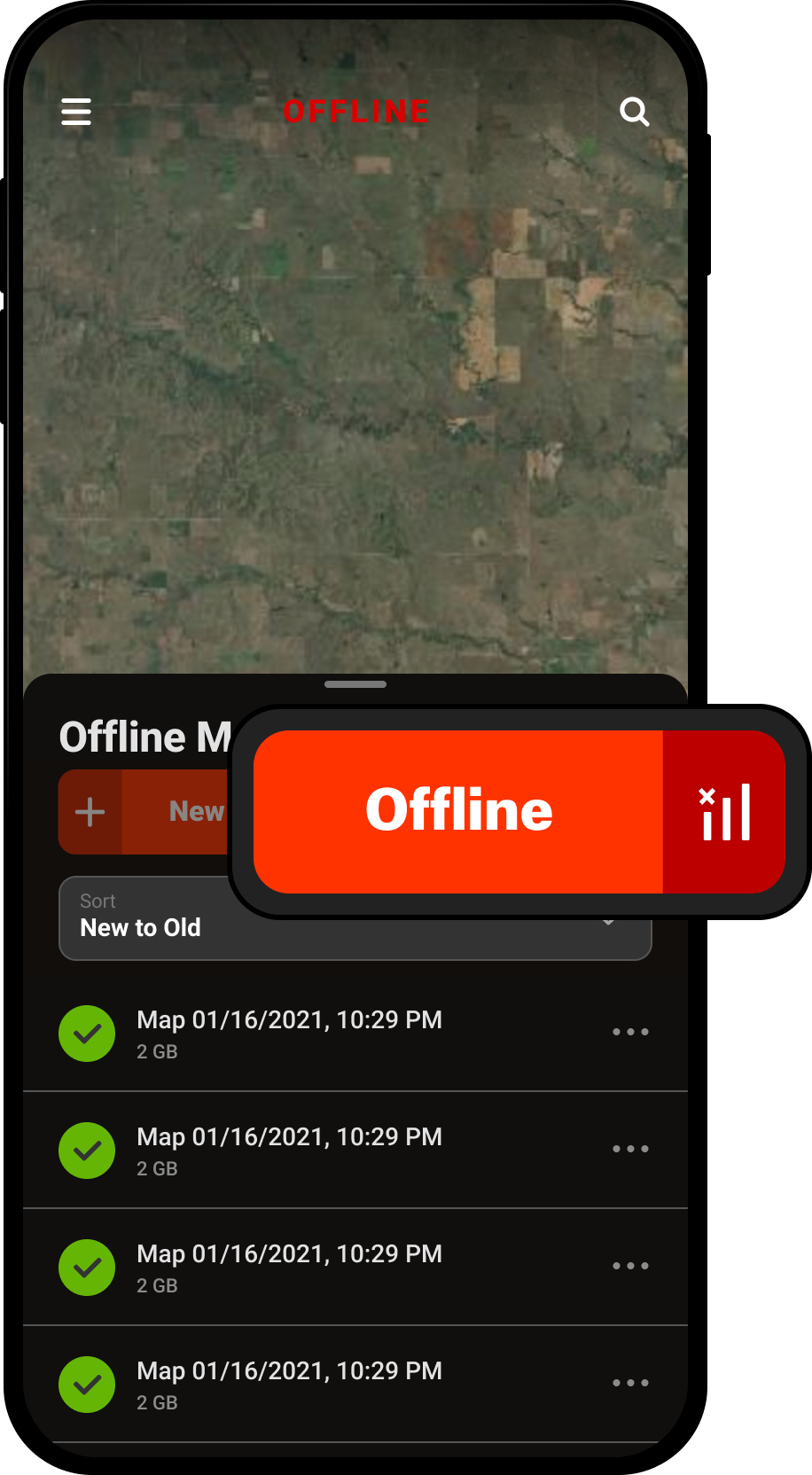 Offline Button Offline Maps Menu Hunt App.png