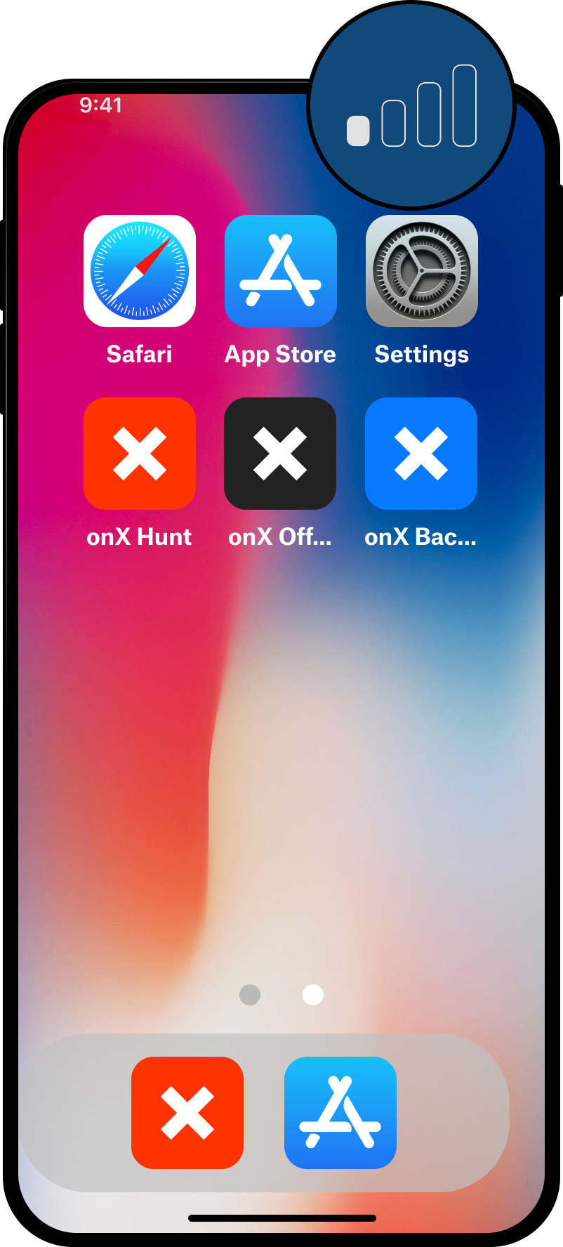 iOS Home Mobile Data weak signal.png