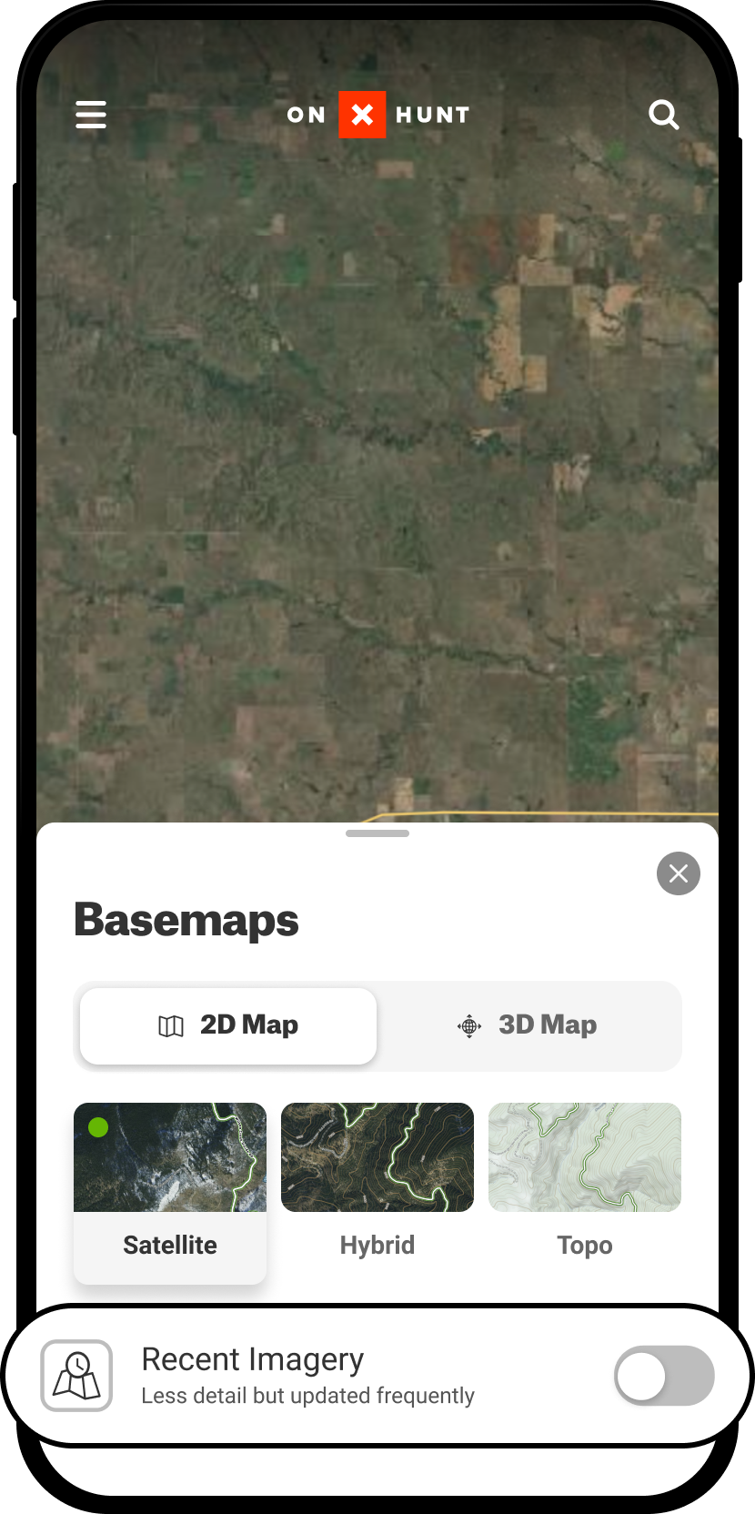 Recent Mobile Imagery off Basemaps Menu Hunt.png