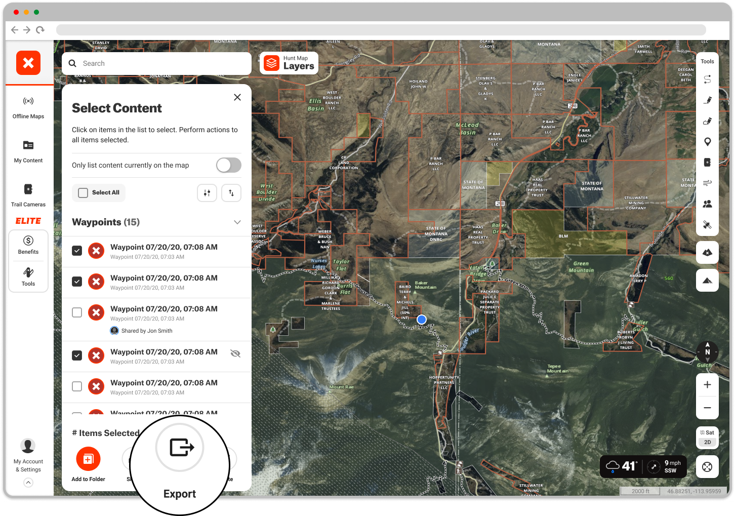 Export Select Content Menu Hunt Web.png