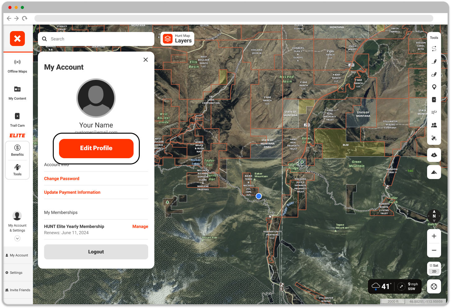 Edit Profile My Account Menu Hunt Web.png