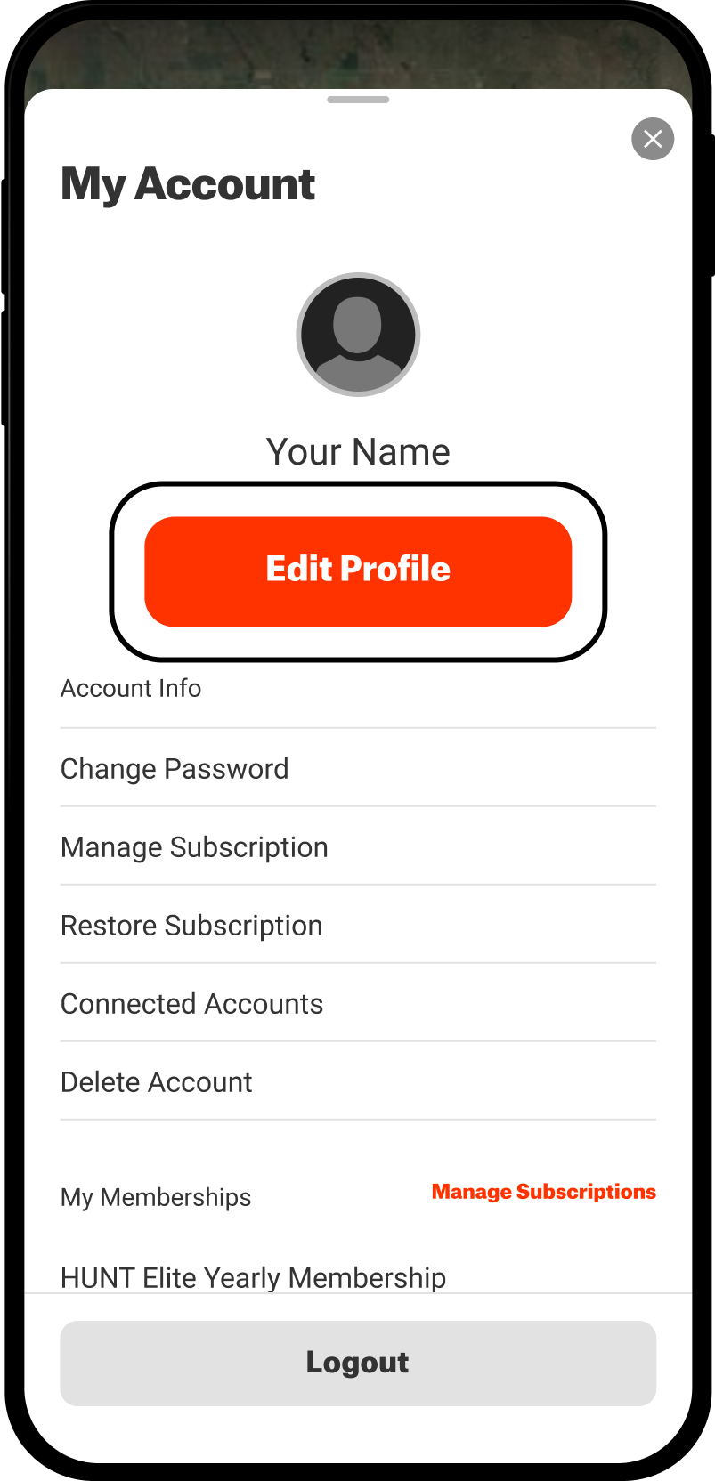 Edit Profile My Account Hunt App.png