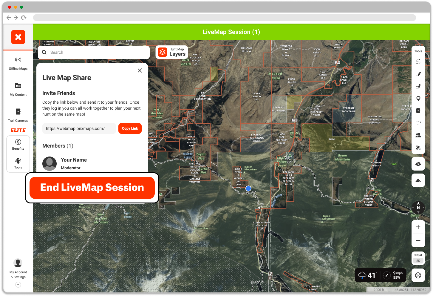 End LiveMap Session LiveMap Sharing Hunt Web.png