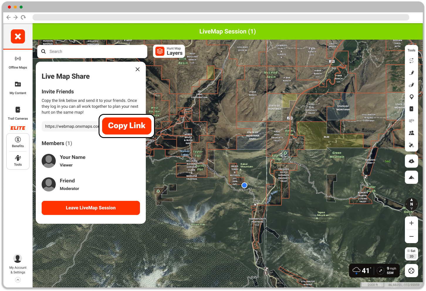 Copy Link LiveMap Sharing Viewer Hunt Web.png