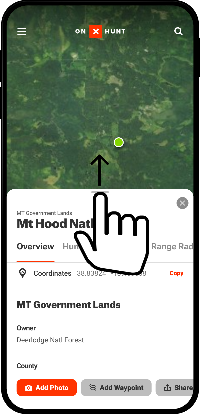 Swipe Up Map Query Government Land Hunt App (1).png