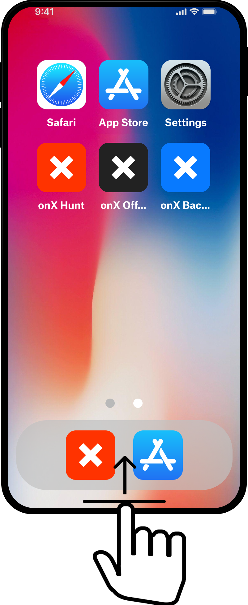 iOS Home Swipe Up From Bottom.png