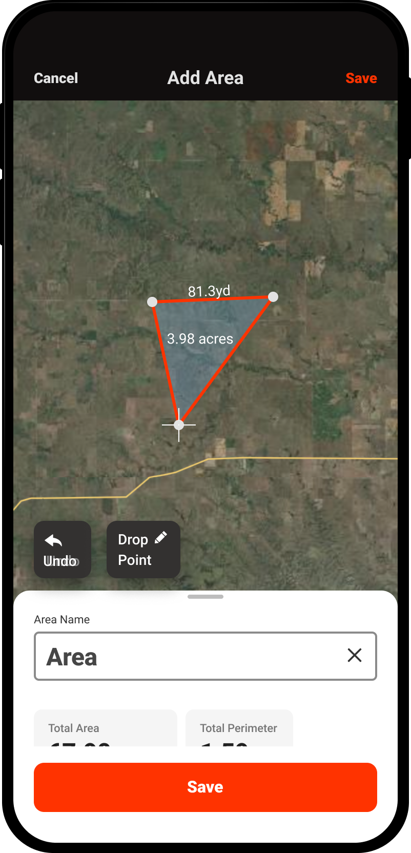 Add Area Hunt App.png