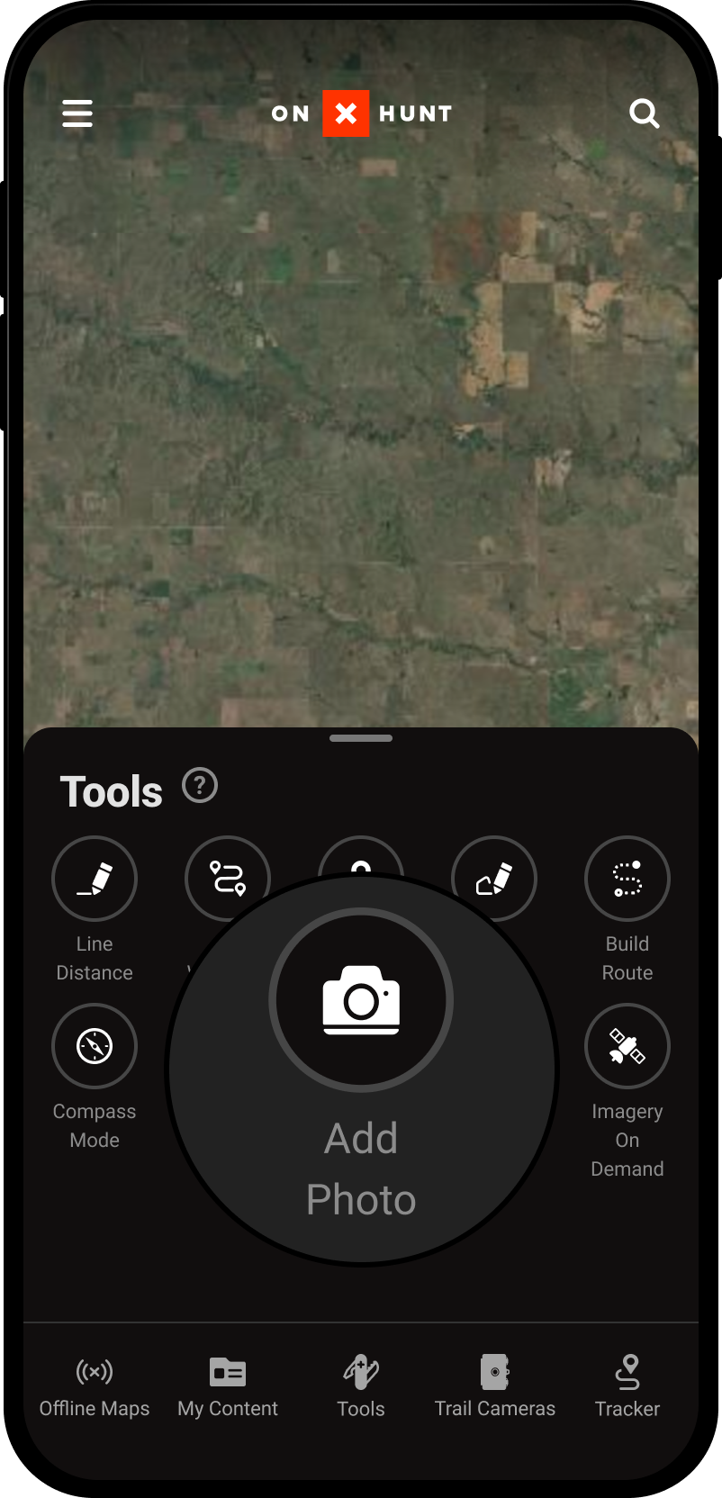 Add Photo Tools Menu Hunt App.png