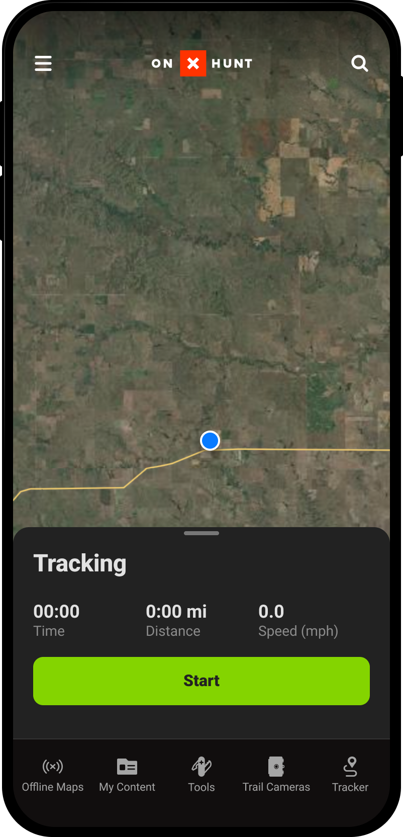 Locaiton Dot Tracker Menu Hunt App.png